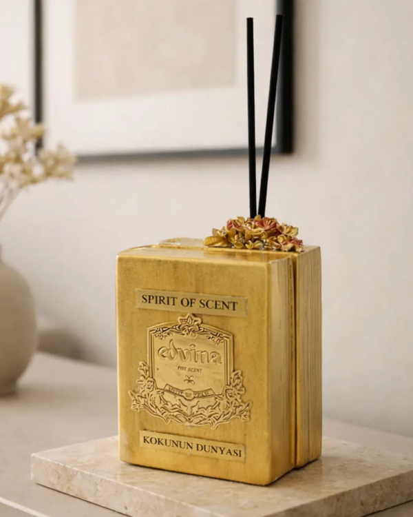Antik Koku Makinesi — Gold Eskitme, Ekransız, Wi-Fi